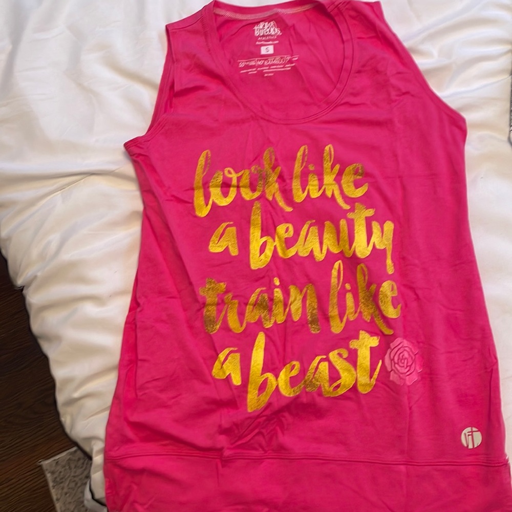 NWOT Tank - look like a beauty train like a beast